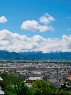 本社からの遠景